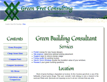 Tablet Screenshot of greenfret.com